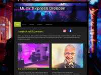 musik-express-dresden.de Webseite Vorschau