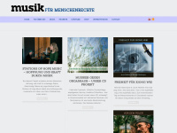 musik-fuer-menschenrechte.de Webseite Vorschau
