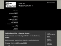 musik-luedke.de Webseite Vorschau
