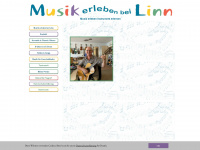 musik-linn.de Webseite Vorschau