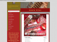 musik-sitar.de Webseite Vorschau