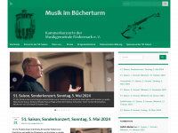 musikgemeinde-roedermark.de Webseite Vorschau