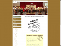 rossdorfer-musikanten.de Webseite Vorschau