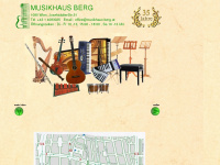 musikhaus-berg.at Webseite Vorschau