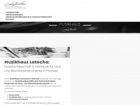 musikhaus-latocha.at Webseite Vorschau