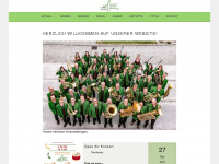 musikkapelle-reichenau.at Webseite Vorschau