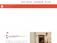 musikkulturschule.de Webseite Vorschau