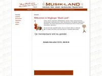 musikland-wegberg.de Webseite Vorschau