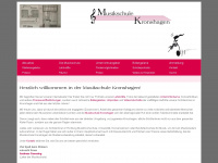 musikschule-kronshagen.de Webseite Vorschau