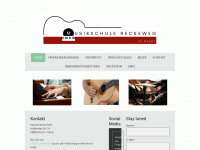 musikschule-reckeweg.de Webseite Vorschau
