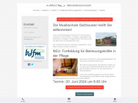 musikschule-salzhausen.de Webseite Vorschau
