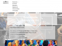 musikschule-strasslach.de Webseite Vorschau