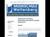 musikschule-wettenberg.de Webseite Vorschau