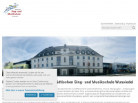 musikschule-wunsiedel.de Webseite Vorschau