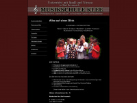 musikschuleklee.de Webseite Vorschau