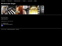 musikstudio-geiger.de Webseite Vorschau