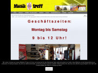 musiktreff.at Webseite Vorschau