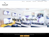 musikundtechnik.at Webseite Vorschau