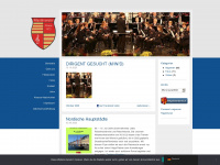 musikverein-ahaus.de Webseite Vorschau