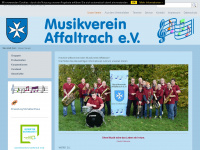 musikverein-affaltrach.de Webseite Vorschau