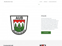 musikverein-aub.de Webseite Vorschau