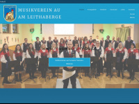 musikverein-au.at Webseite Vorschau