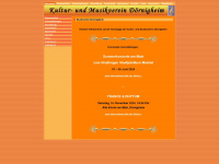 musikverein-doernigheim.de Webseite Vorschau