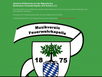 musikverein-nussloch.de Webseite Vorschau