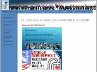 musikverein-retzstadt.de Webseite Vorschau