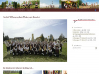 musikverein-scharten.at Webseite Vorschau