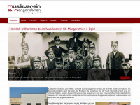 musikverein-st-margarethen.at Webseite Vorschau