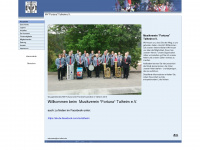 musikverein-talheim.de Webseite Vorschau