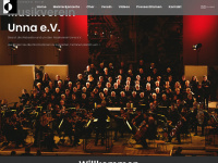 musikverein-unna.de Webseite Vorschau
