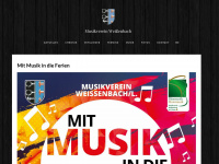 musikverein-weissenbach.at Webseite Vorschau