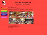 musikwerkstatt-kork.de Webseite Vorschau