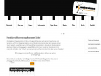 musikwerkstatt-pianissimo.de Webseite Vorschau