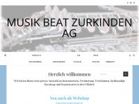 musikzurkinden.ch Webseite Vorschau
