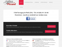 musiquepiccand.ch Webseite Vorschau