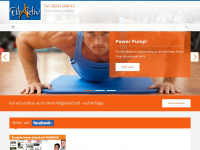 fitness-buchloe.de Webseite Vorschau