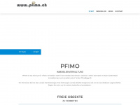 pfimo.ch Webseite Vorschau