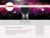 muzikasabalkana.de Webseite Vorschau