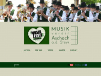 mv-aschach.at Webseite Vorschau