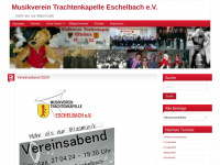 mv-eschelbach.de Webseite Vorschau