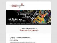 mv-gechingen.de Webseite Vorschau