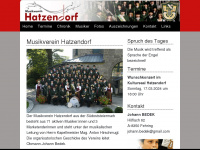 mv-hatzendorf.at Webseite Vorschau