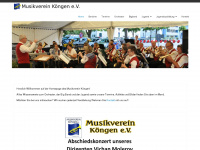 mv-koengen.de Webseite Vorschau