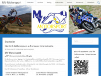 mv-motorsport.de Webseite Vorschau