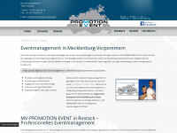 mv-promotion-rostock.de Webseite Vorschau