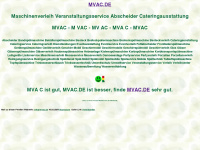mvac.de Webseite Vorschau