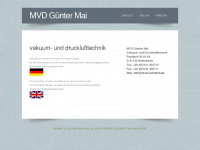 mvd-vacutech.de Webseite Vorschau